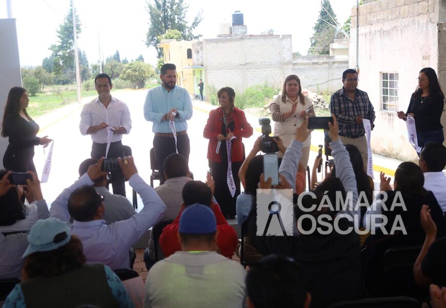 Pavimento con adoquín en Xiloxoxtla mejora la movilidad y calidad de vida