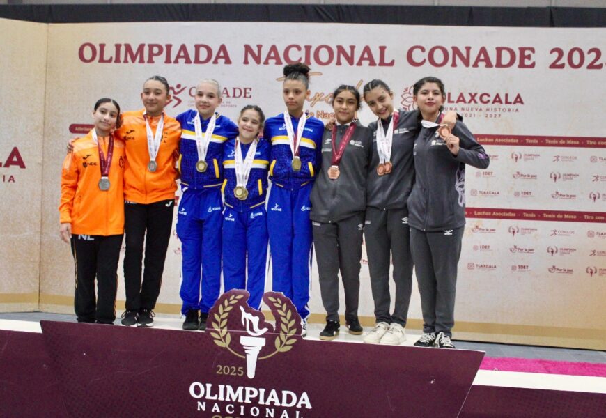 Tlaxcala logra Medalla de plata en gimnasia en trampolín