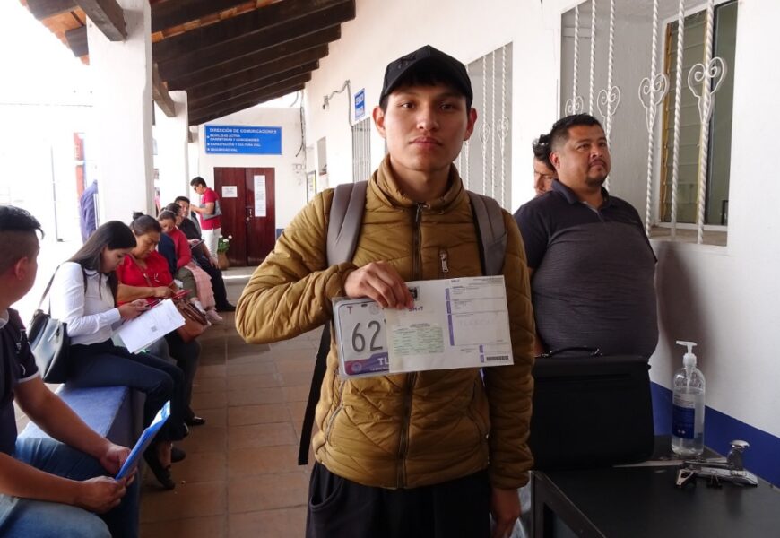 Trámites vehiculares en Tlaxcala sin retrasos