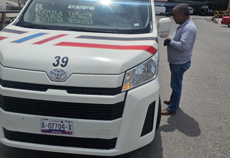 Transporte público en Tlaxcala bajo sanción