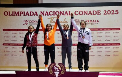 Tlaxcala suma medallas en luchas asociadas Conade 2025