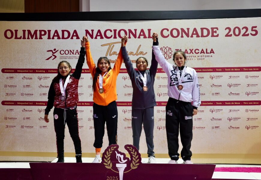 Tlaxcala suma medallas en luchas asociadas Conade 2025