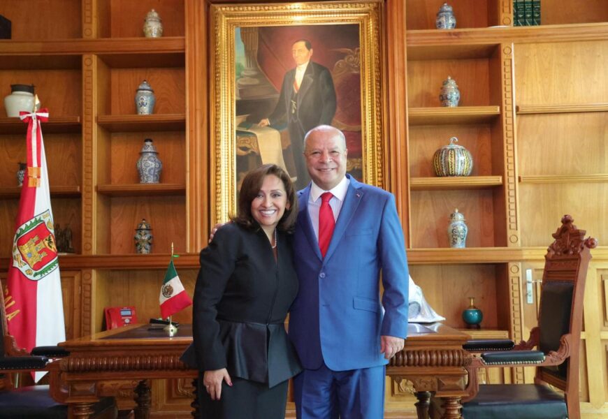 Embajador del Reino de Marruecos visita Tlaxcala