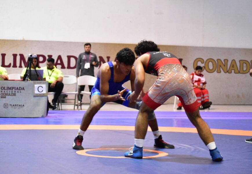 Gladiadores tlaxcaltecas del estilo libre ganan bronce en CONADE 2025