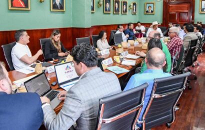 Alfonso Sánchez García evalúa avances urbanos y sociales