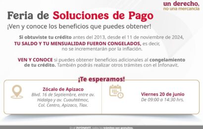 Feria de Soluciones de Pago llega a Apizaco