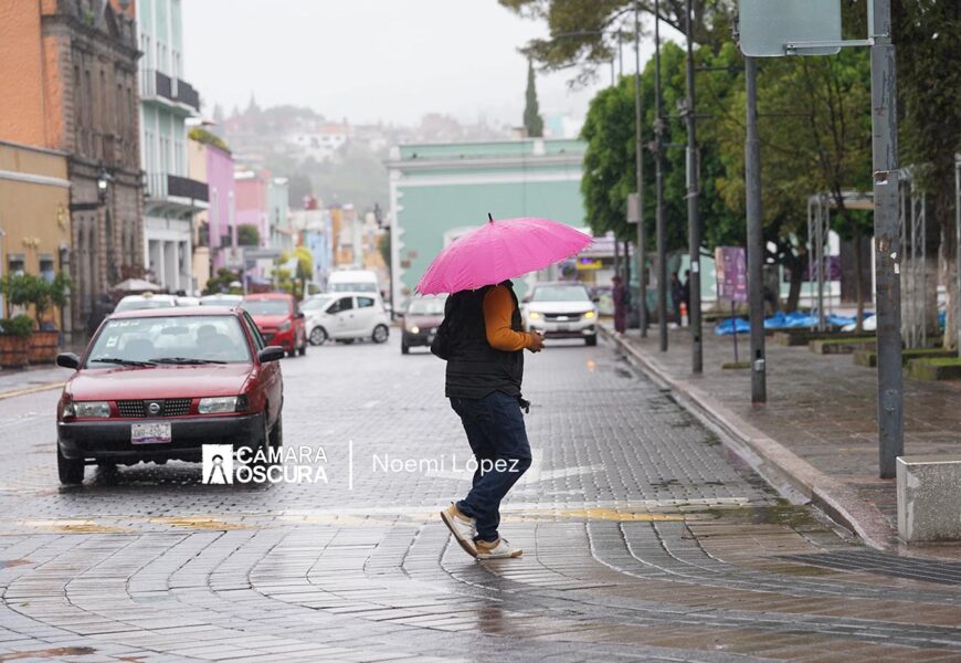 Gobierno Municipal de Tlaxcala llama a tomar precauciones por lluvias intensas