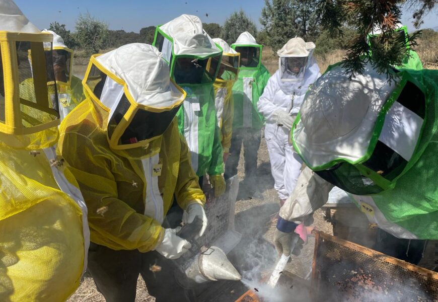 Jornada técnica apícola Tlaxco fortalece producción