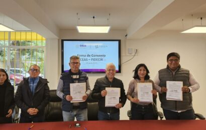 Convenio CEAS y FIDECIX impulsa desarrollo en Huamantla