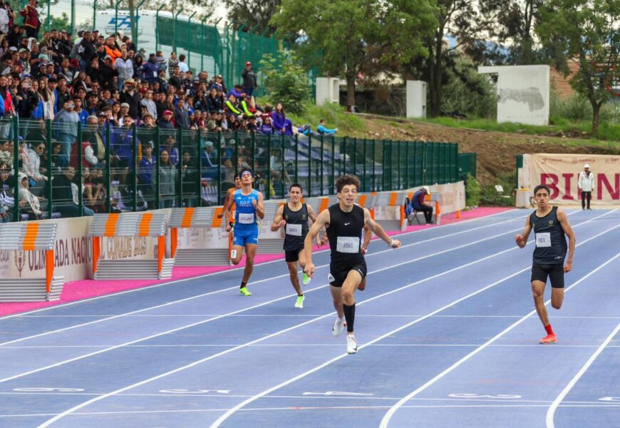 Récord nacional en Olimpiada CONADE marca histórico inicio del atletismo