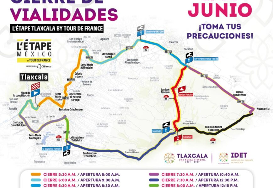 L’Étape by Tour de France llega a Tlaxcala este domingo