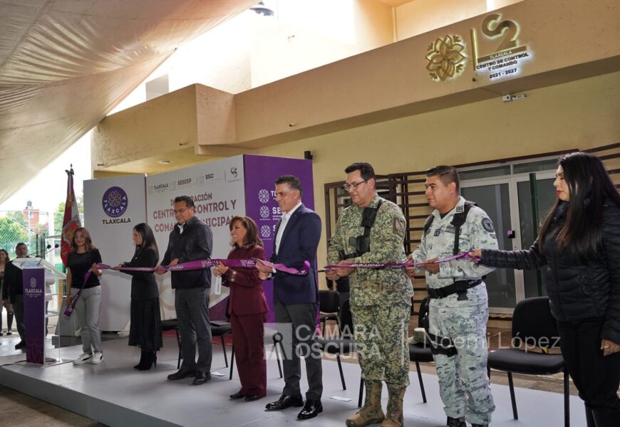 Inauguran Centro de Control y Comando en Tlaxcala capital