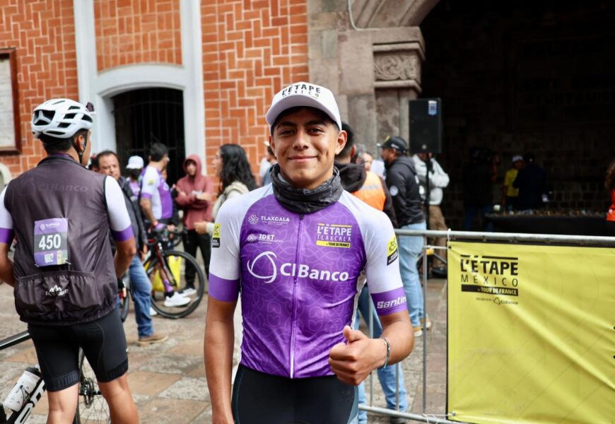 L’Étape Tlaxcala by Tour de France impulsó a ciclistas locales
