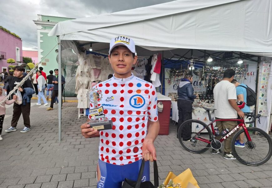 L’Étape Tlaxcala by Tour de France destaca a joven ciclista