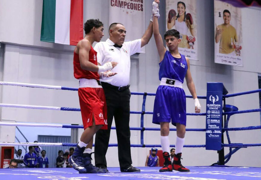 Tlaxcala en boxeo CONADE 2025 inicia con triunfos