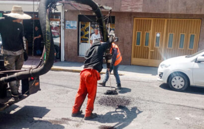 Programa Permanente de Bacheo avanza