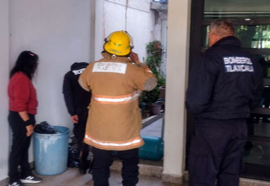 Fuga de gas en Acuitlapilco controlada