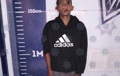 Detienen a hombre armado en Apizaco
