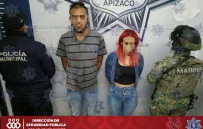 Detienen a narcomenudistas en Apizaco