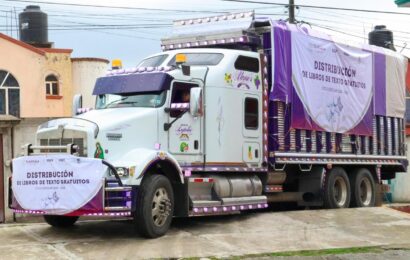 Libros de texto gratuitos llegan a Tlaxcala
