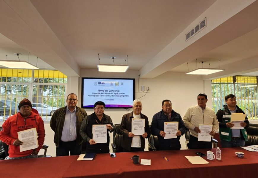 CEAS fortalece conciencia hídrica en municipios de Tlaxcala