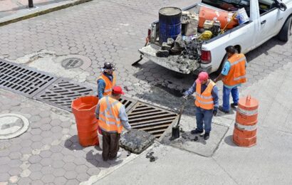 Ayuntamiento de Tlaxcala mejora drenaje urbano