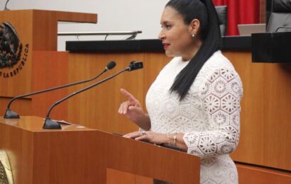 Ana Lilia Rivera respalda nueva ley de seguridad aprobada en el Senado