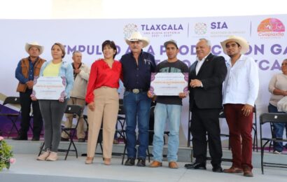 Apoyo agropecuario en Cuapiaxtla fortalece al campo