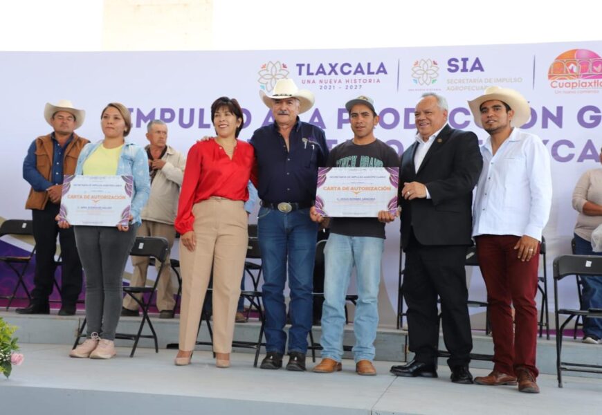 Apoyo agropecuario en Cuapiaxtla fortalece al campo