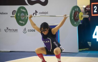 Olimpiada Nacional CONADE 2025 recibe a promesa tlaxcalteca en halterofilia