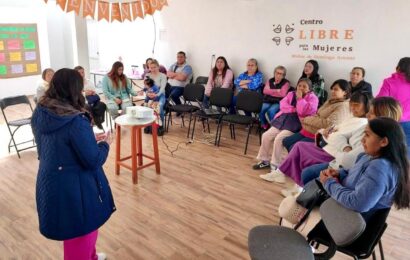 Centros LIBRES para las Mujeres operan en Tlaxcala