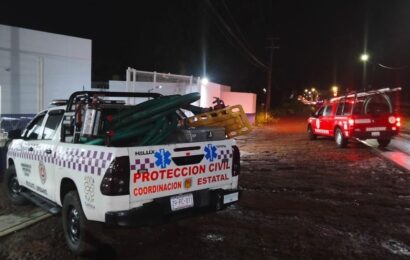 Protección Civil alerta sobre lluvias intensas este fin de semana