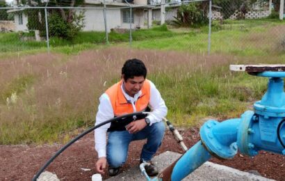 Jornada de saneamiento básico en Xalcotan