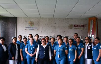 Brigada de enfermería Tlaxcala se suma contra el sarampión