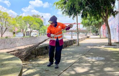 Sendero Seguro en Tlaxcala inicia limpieza urbana