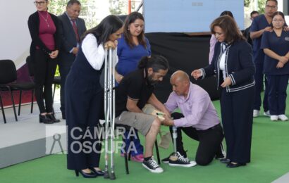 Entrega de prótesis en Tlaxcala impulsa autonomía e inclusión