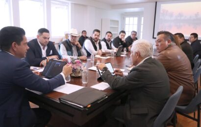 SEGOB encabeza reunión por afectaciones de lluvias