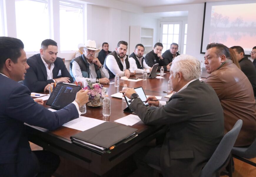 SEGOB encabeza reunión por afectaciones de lluvias