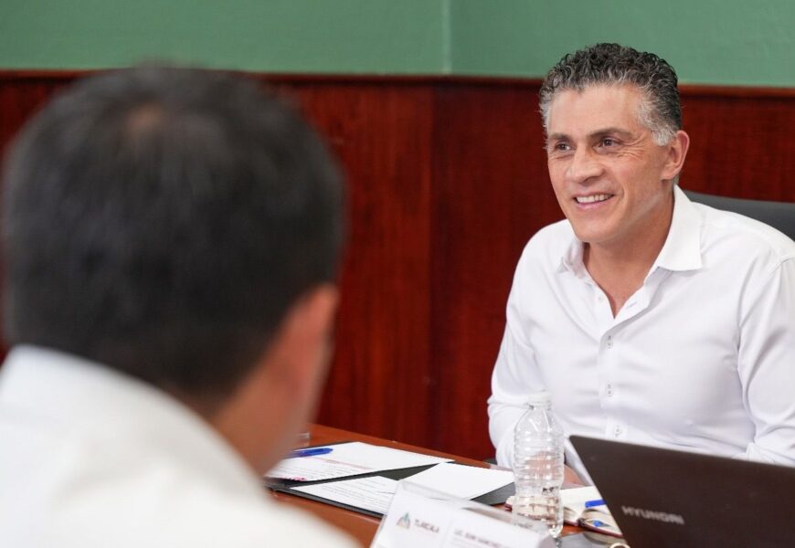 Alcalde de Tlaxcala gestiona recursos estatales ante afectaciones por lluvias