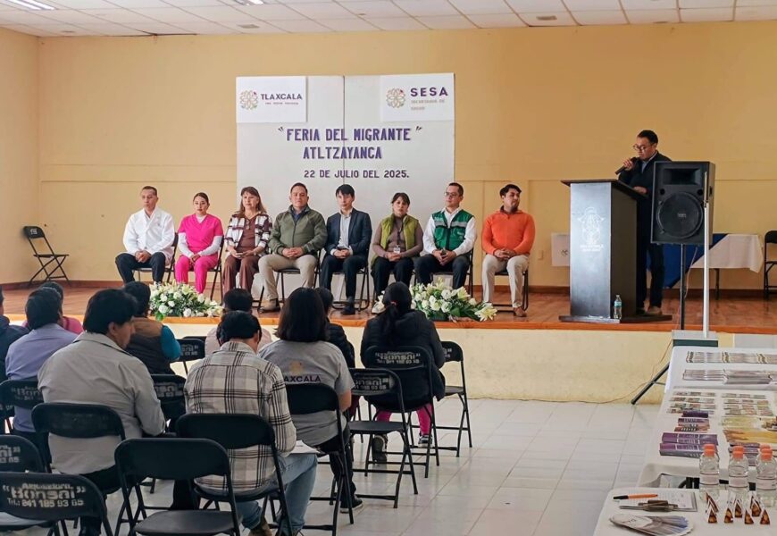 Feria del Migrante promueve prevención sanitaria