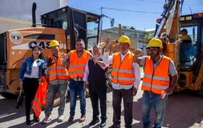 Construcción de pavimento mejora movilidad en Santa Anita Huiloac