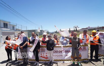 Rehabilitación del drenaje sanitario en Apizaco