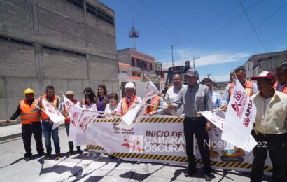 Rehabilitación del drenaje sanitario beneficia a familias en Apizaco