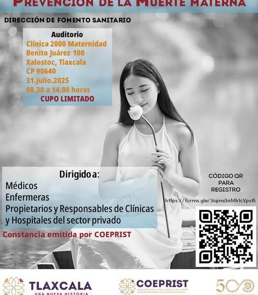 Prevención de la Muerte Materna: capacitación clave