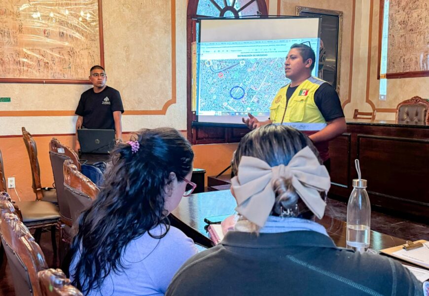 Tlaxcala capital implementa brigada para atender contingencias por lluvias
