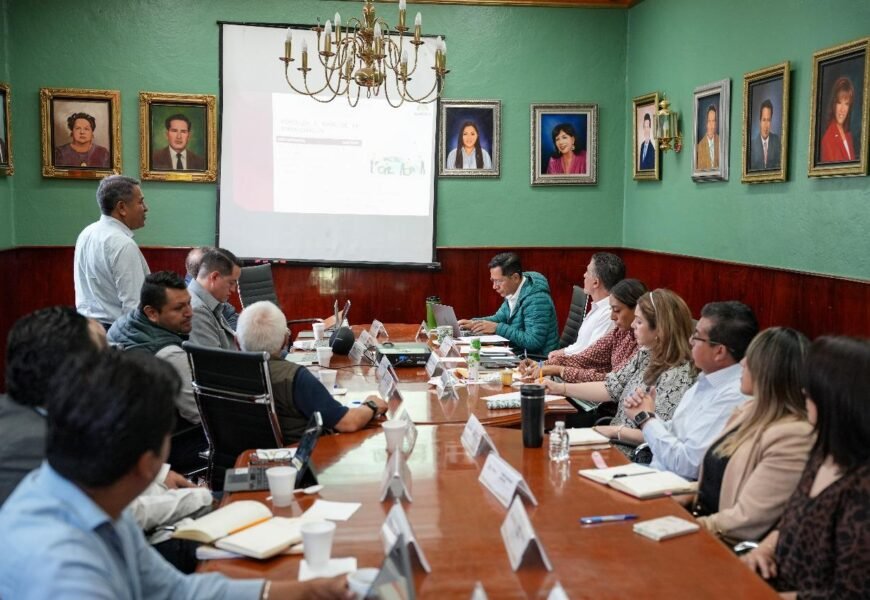 Reunión de trabajo Ayuntamiento Tlaxcala aborda avances clave