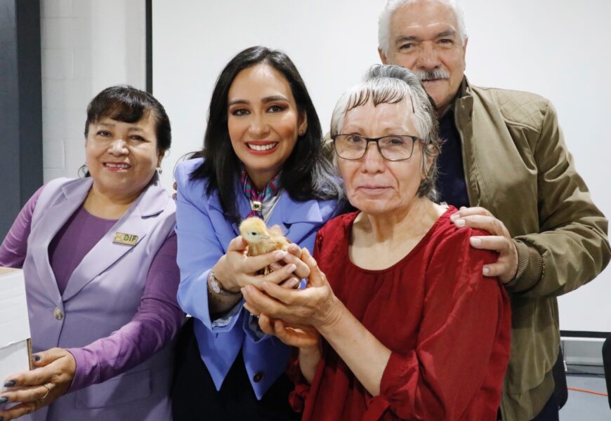 Paquetes productivos de especies menores llegan a 8 municipios