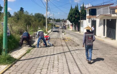 Desvío de circulación por obras de drenaje en Cuautla