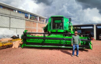 Créditos para implementos agrícolas modernizan el campo tlaxcalteca