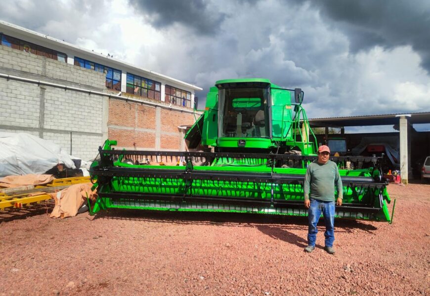 Créditos para implementos agrícolas modernizan el campo tlaxcalteca
